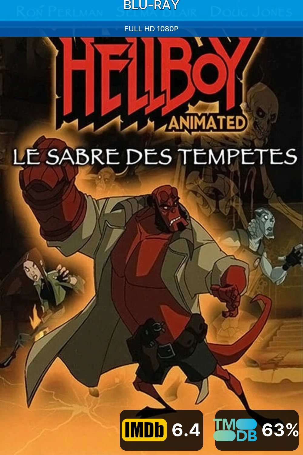 Affiche Hellboy Animated : Le Sabre des Tempêtes