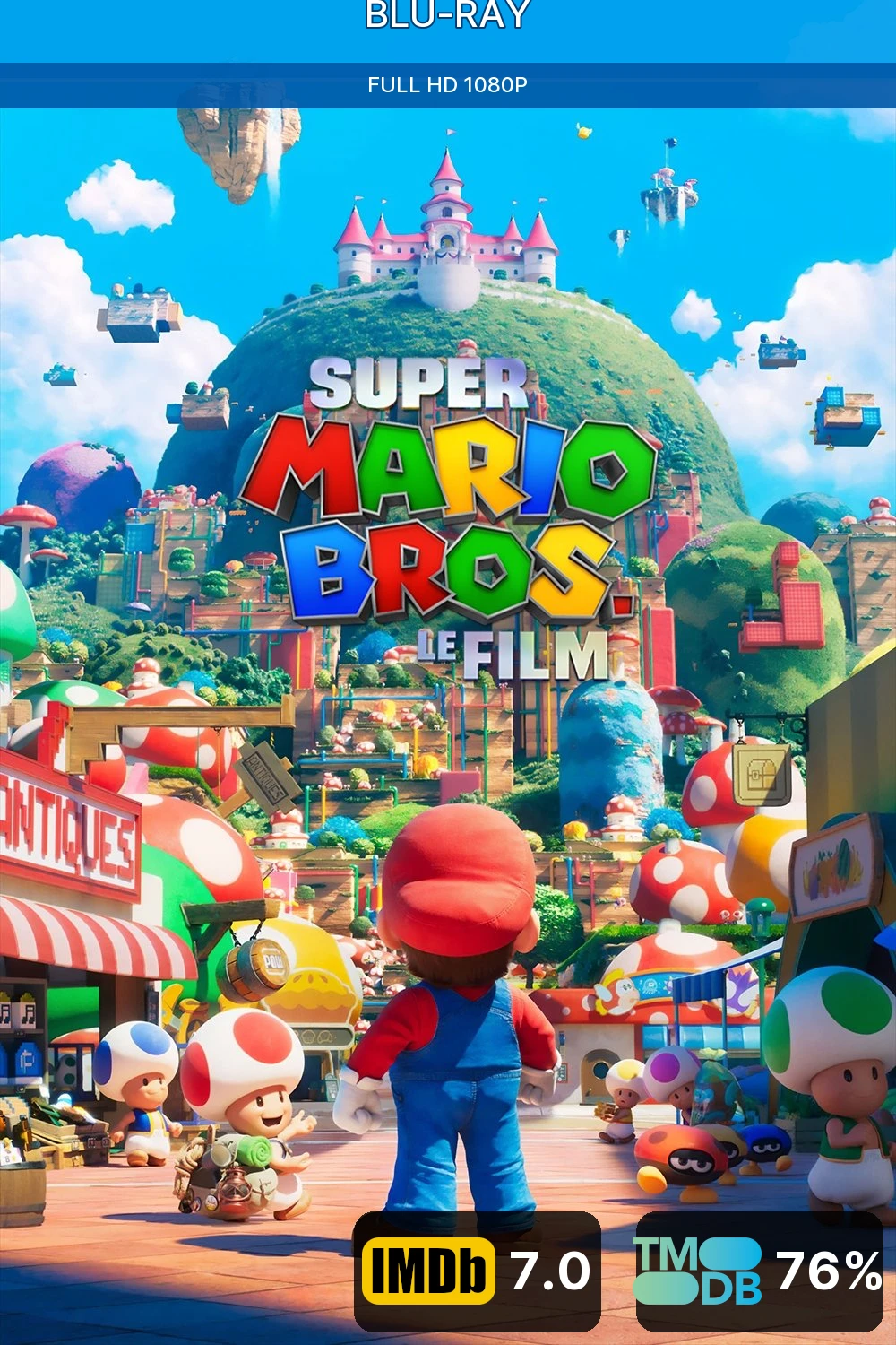Affiche Super Mario Bros., le film