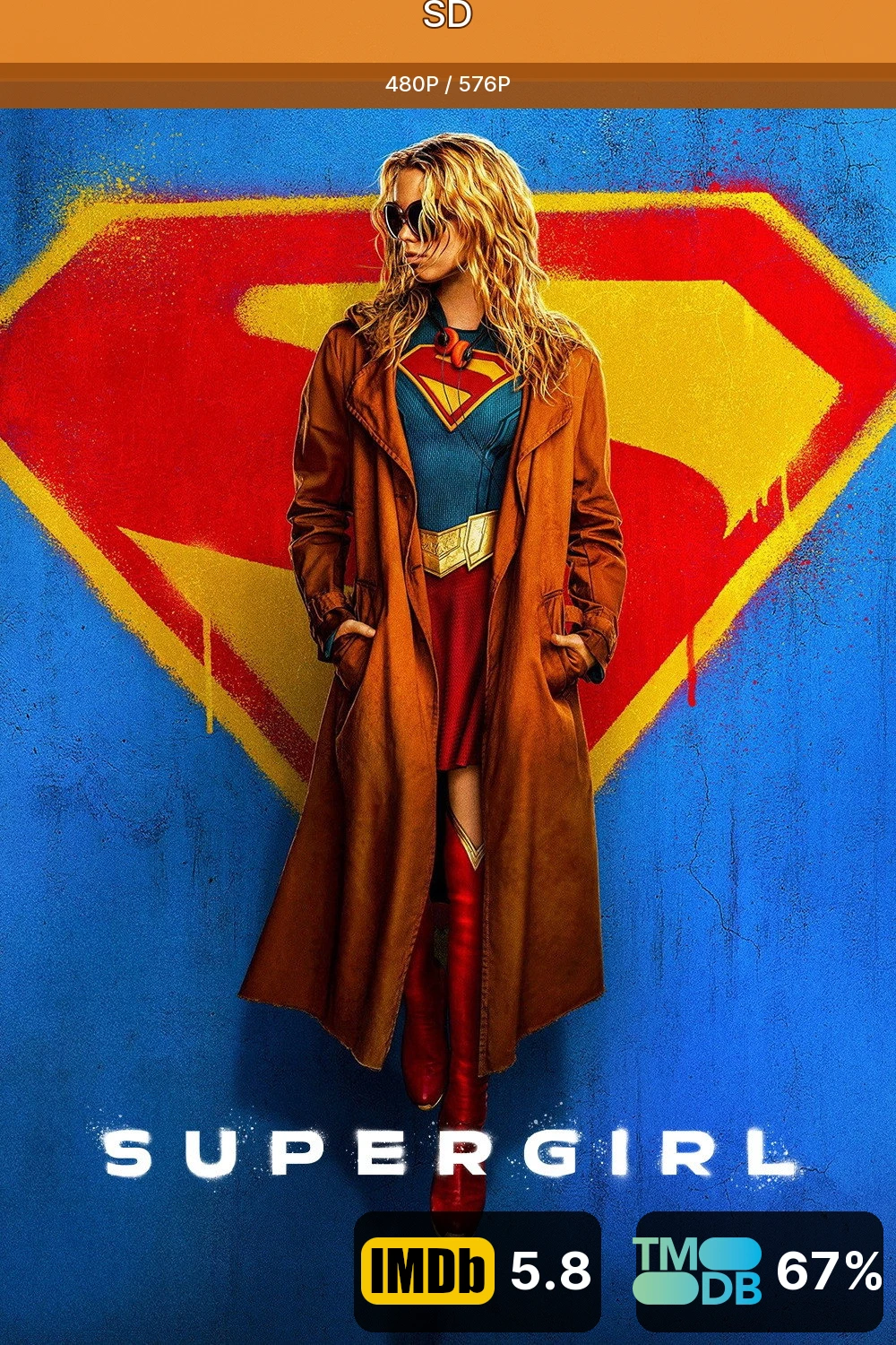 Affiche Supergirl