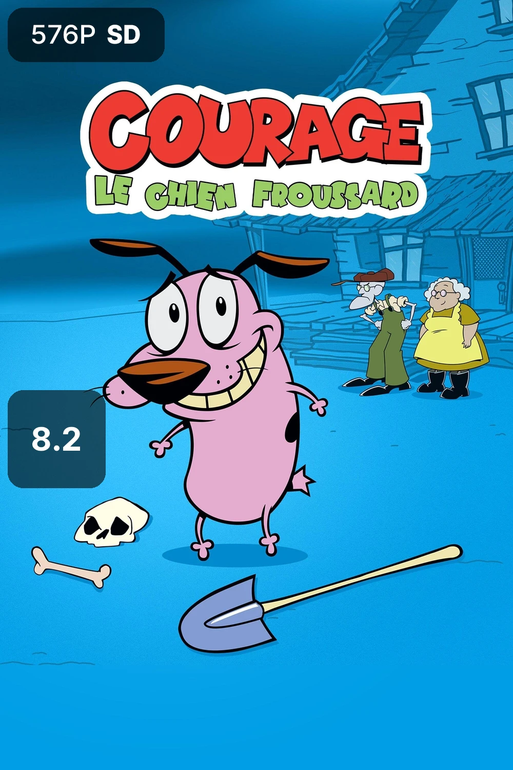 Courage, le chien froussard